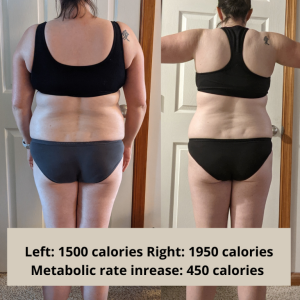 Weight loss example #1